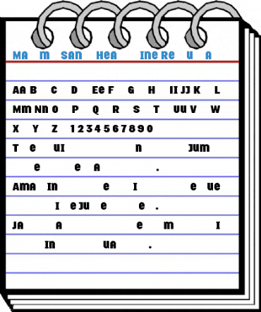 MalmoSans Headline Regular Font