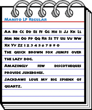 Manito LP Regular Font