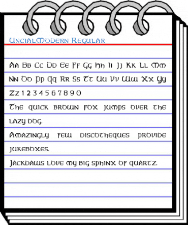 UncialModern Font