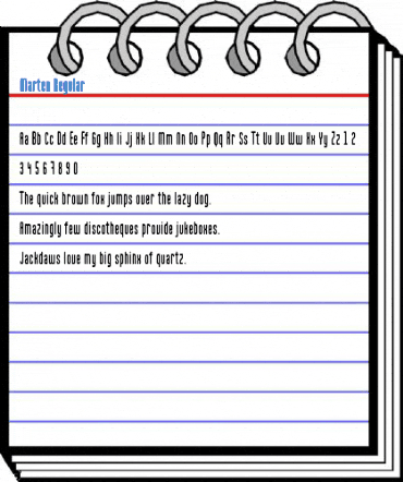 Marten Regular Font