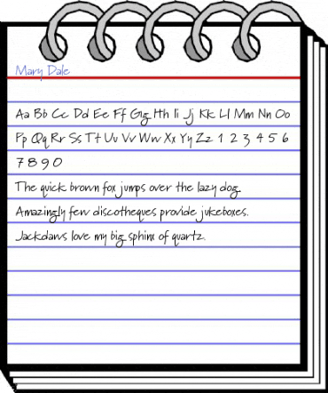 Mary Dale Font