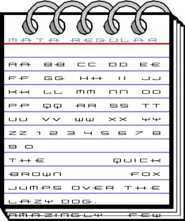 Mata Regular Font