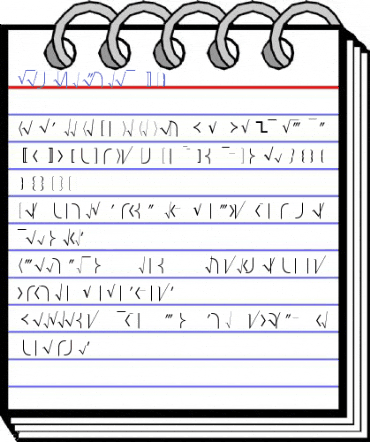 MathTechnical P05 Font