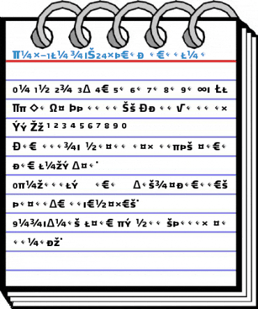 Max-BlackSCExpert Regular Font