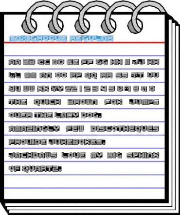 MaxiGroove Regular Font