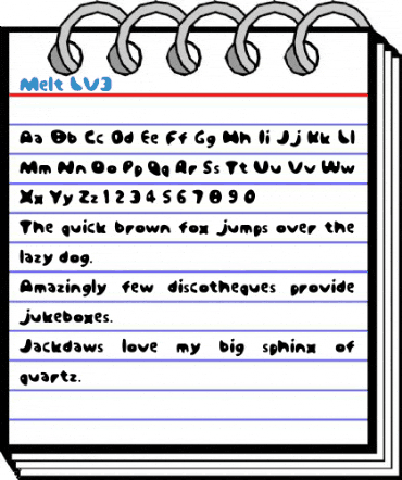 Melt LV3 Font