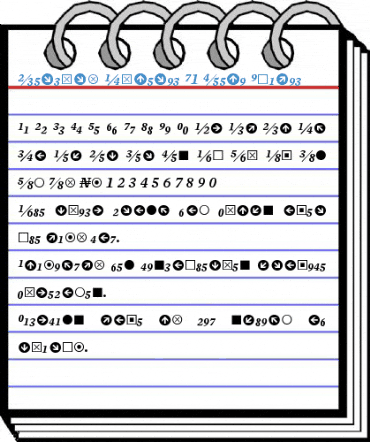 Mercury Numeric G1 Semi Italic Font