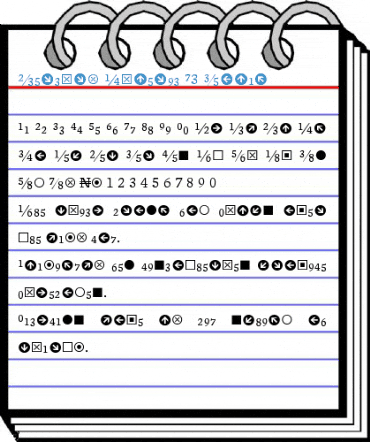 Mercury Numeric G3 Roman Font