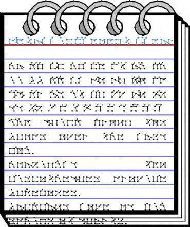 MetallicElement Clear Font