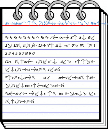 MetaMediumCyr-ItalicCapsExp Regular Font