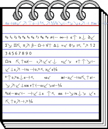 MetaNormalCyr-CapsExpert Regular Font
