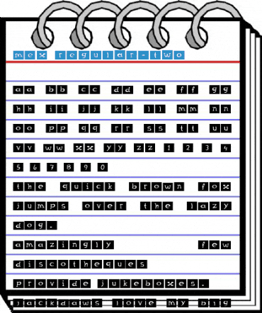 Mex Regular-Two Font