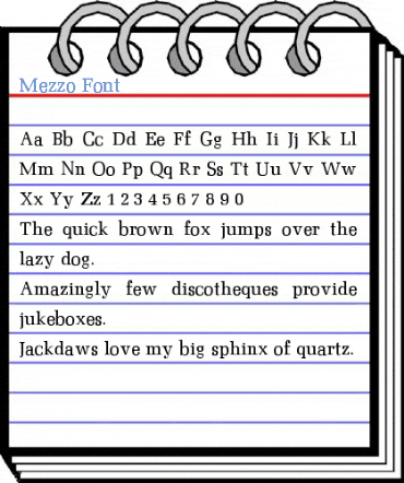 Mezzo Font Font