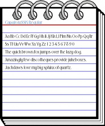 CapatolaSSK Regular Font