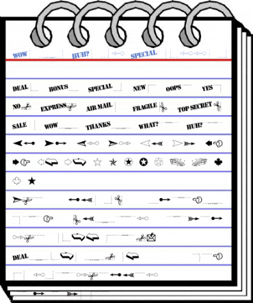 MiniPics Classic Font