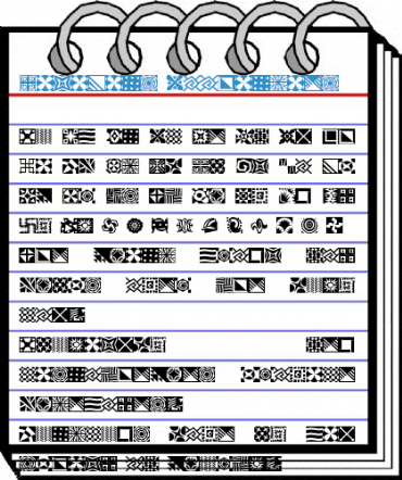 MiniPics Doohickies Font