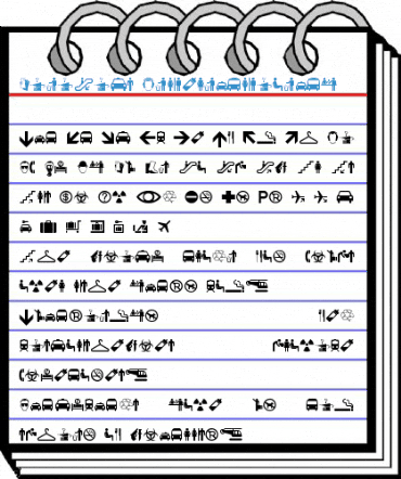 MiniPics International Font