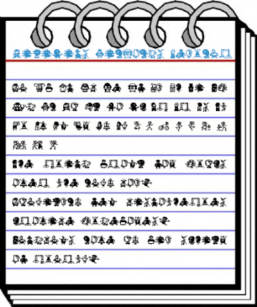 MiniPics LilFolks Regular Font