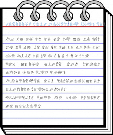 MiniPics UprootedTwig Regular Font
