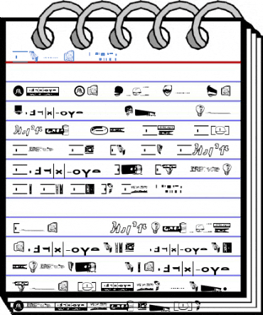 Mode 01 Font