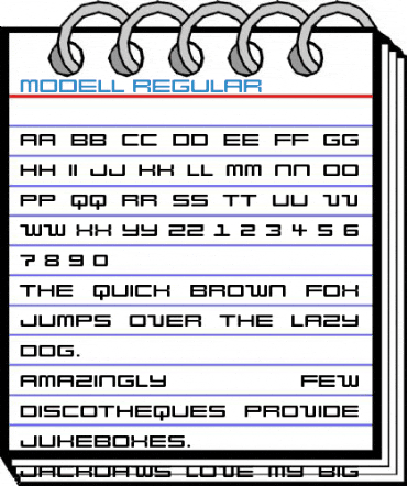 Modell Regular Font