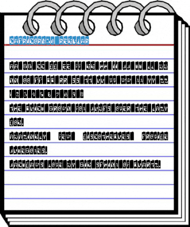 Capricorn38 Regular Font