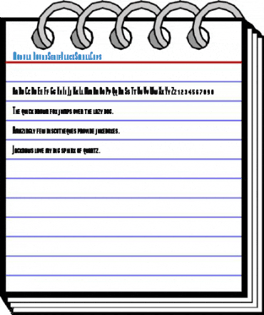 Modula RoundSerifBlackSmallCaps Font