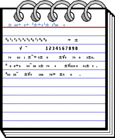 MorganSansCond BoldFigures Font