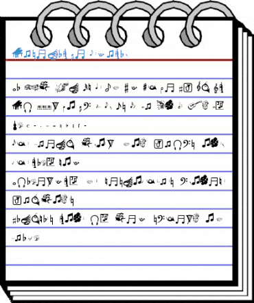 Musical Pi Regular Font