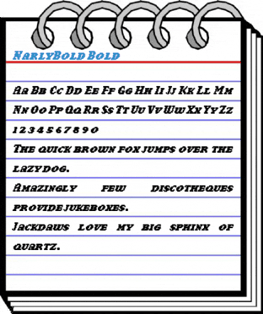 NarlyBold Bold Font