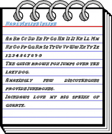 NarlyInline Inline Font