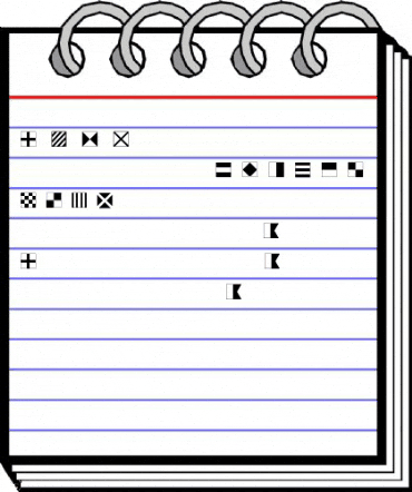NauticalFlags Regular Font