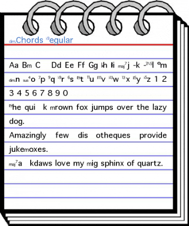 NChords Font