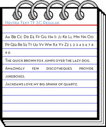 Neutra Text TF SC Regular Font