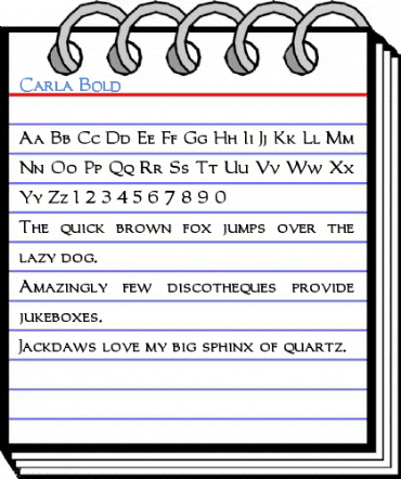 Carla Bold Font