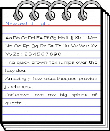 NewtextEF Light Font