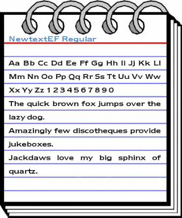 NewtextEF Regular Font