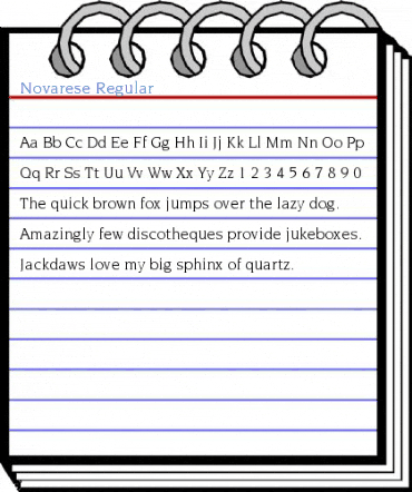 Novarese Regular Font