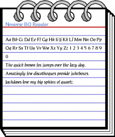 Novarese BQ Regular Font