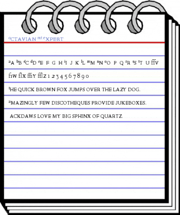 Octavian MT Expert Font
