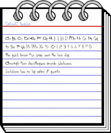 OgilvieC Regular Font
