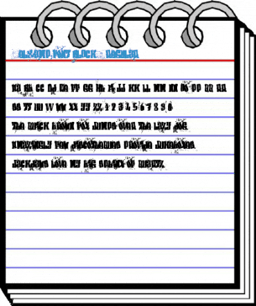 (el&font BLOCK) Regular Font