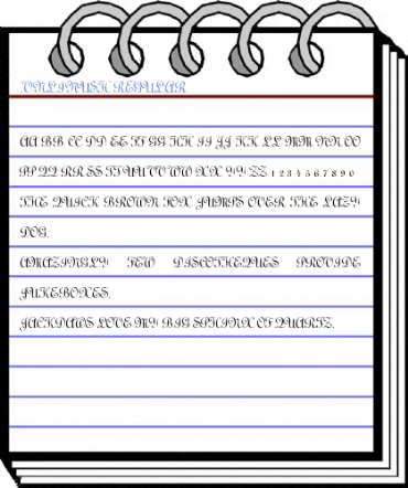 .VnLinusH Regular Font