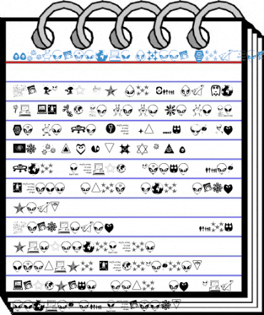 001Starship G?mma Regular Font