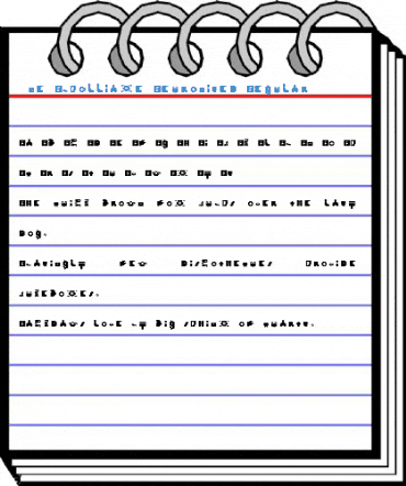 00ne Empolliaxe Neuronized Regular Font