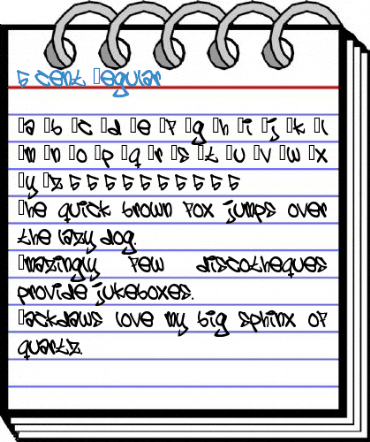 5 cent Regular Font