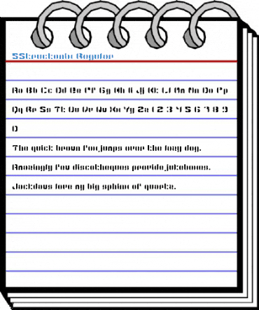 5Structonix Regular Font