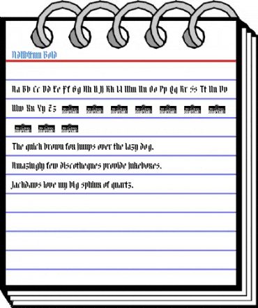 Adlibitum Bold Font