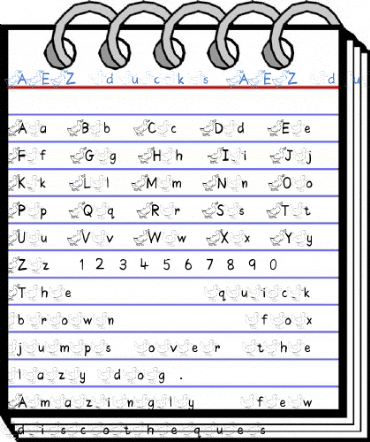 AEZ ducks AEZ ducks Font