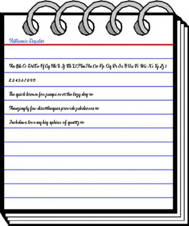 Anthemie Regular Font